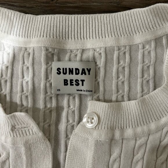 Aritzia Sunday Best Crop Cardigan | XS - Picture 3 of 3